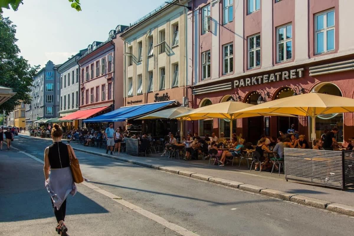 Dinbnb Apartments Grunerlokka I 3-Bedroom With Balcony Oslo Exterior photo